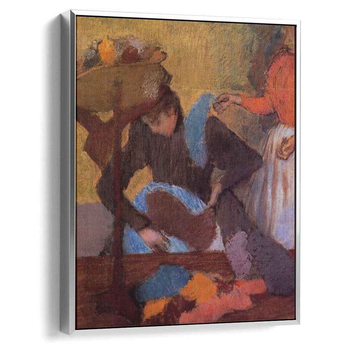 At the Milliner's (1910) by Edgar Degas