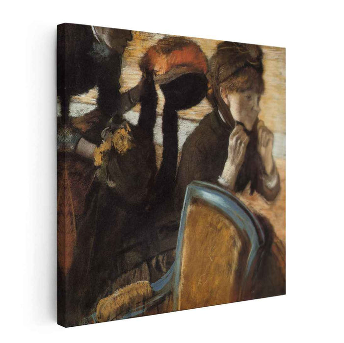 At the Milliner's (1882) by Edgar Degas