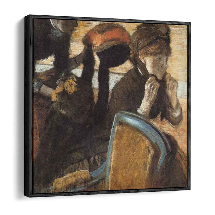 At the Milliner's (1882) by Edgar Degas