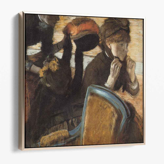 At the Milliner's (1882) by Edgar Degas