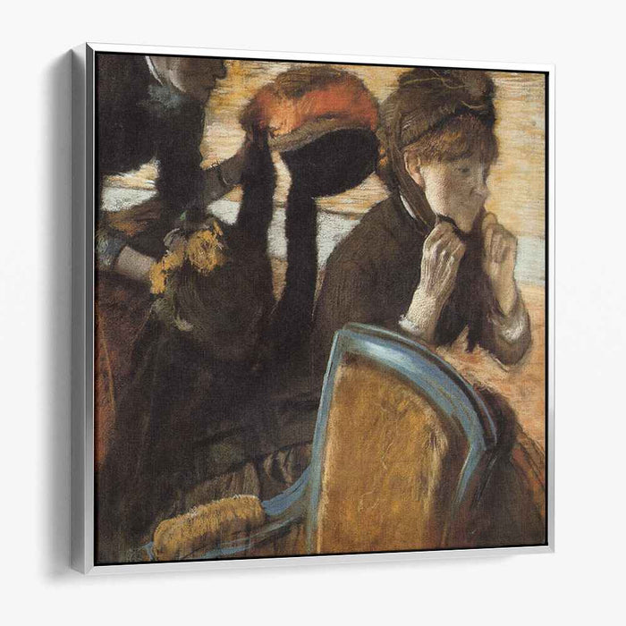 At the Milliner's (1882) by Edgar Degas