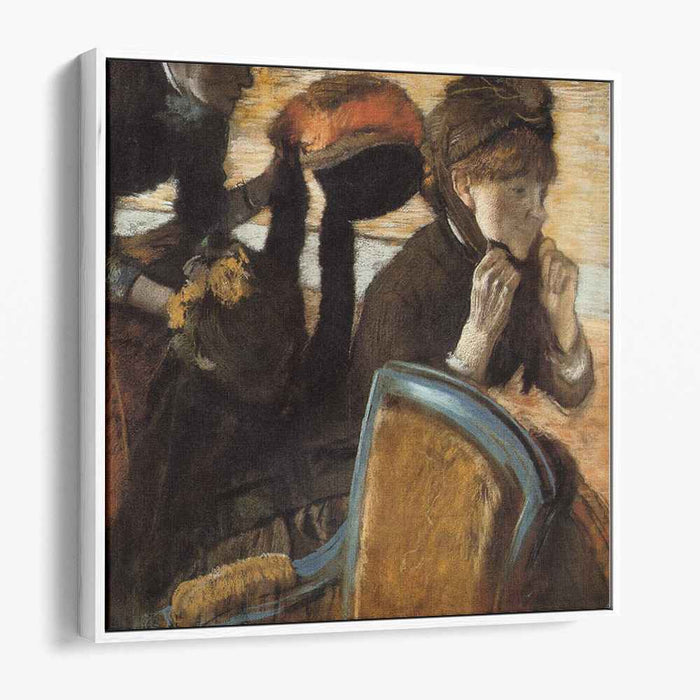 At the Milliner's (1882) by Edgar Degas