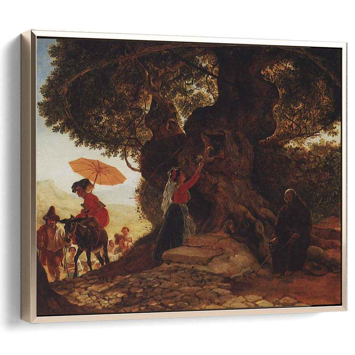 At the Mother of God Oak (1835) by Karl Bryullov