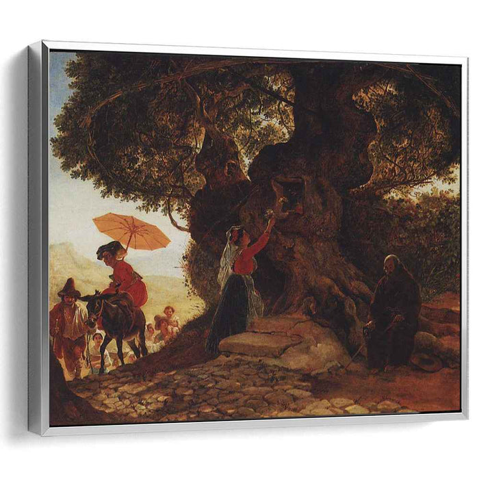 At the Mother of God Oak (1835) by Karl Bryullov