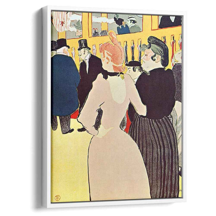 At the Moulin Rouge, La Goulue with Her Sister by Henri de Toulouse-Lautrec