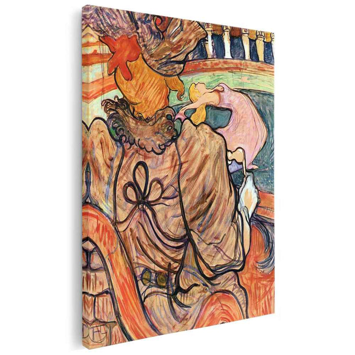 At the Nouveau Cirque the Dancer and Five Stuffed Shirts (1891) by Henri de Toulouse-Lautrec