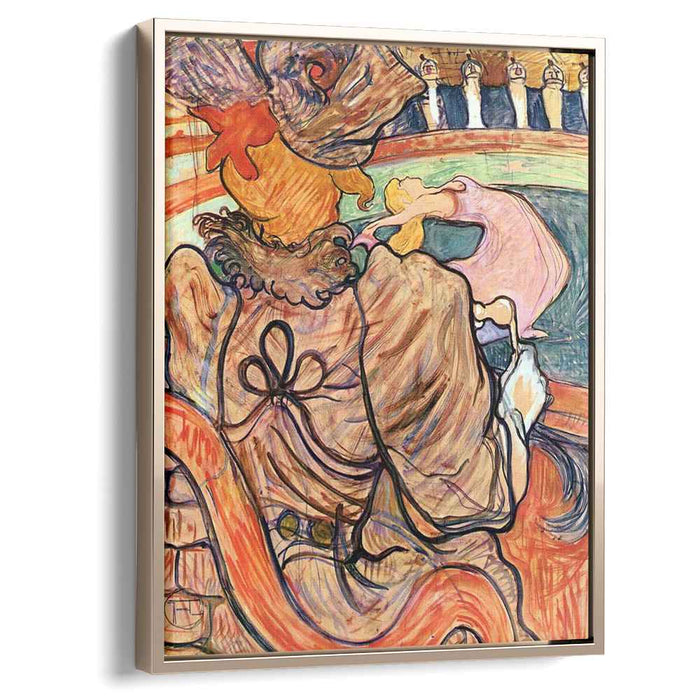 At the Nouveau Cirque the Dancer and Five Stuffed Shirts (1891) by Henri de Toulouse-Lautrec