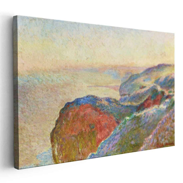 At Val Saint-Nicolas near Dieppe, Morning by Claude Monet