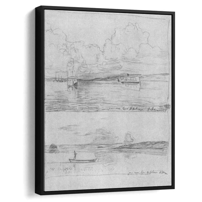 At Volga (1885) by Isaac Levitan