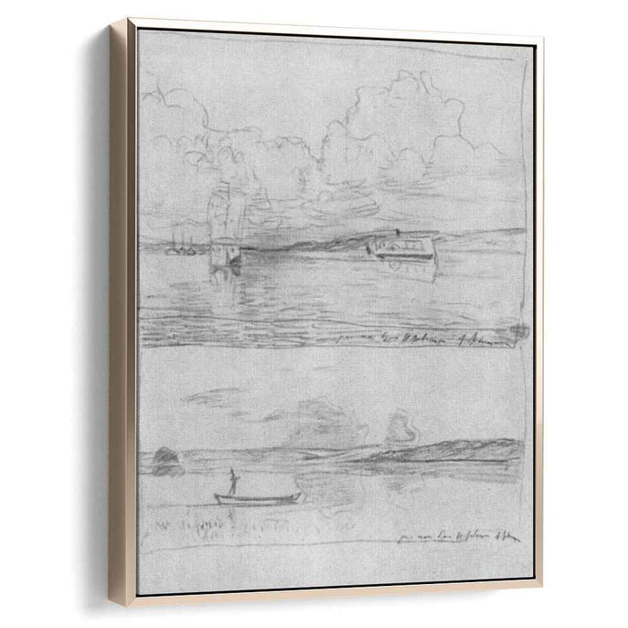 At Volga (1885) by Isaac Levitan