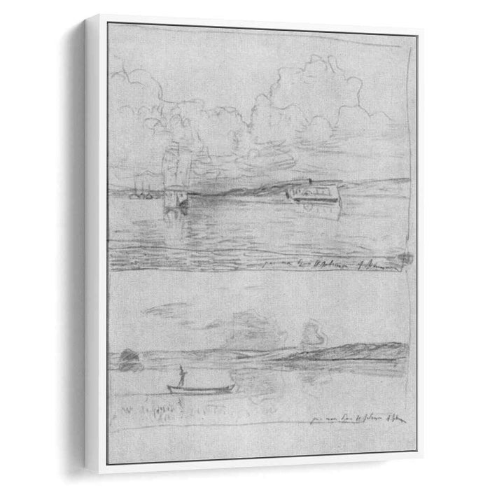 At Volga (1885) by Isaac Levitan