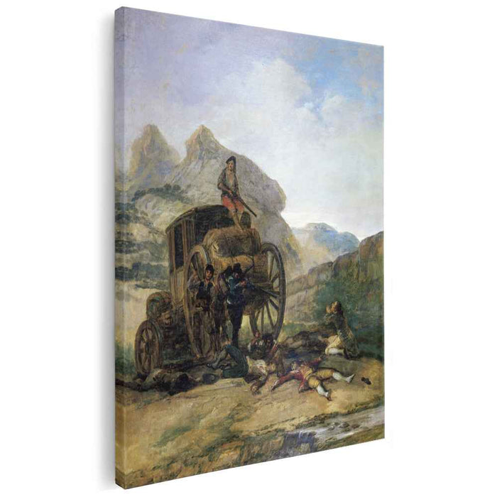 Attack on a Coach (1793) by Francisco Goya