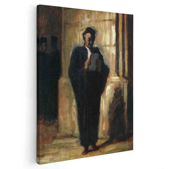 Attorney Reading by Honore Daumier