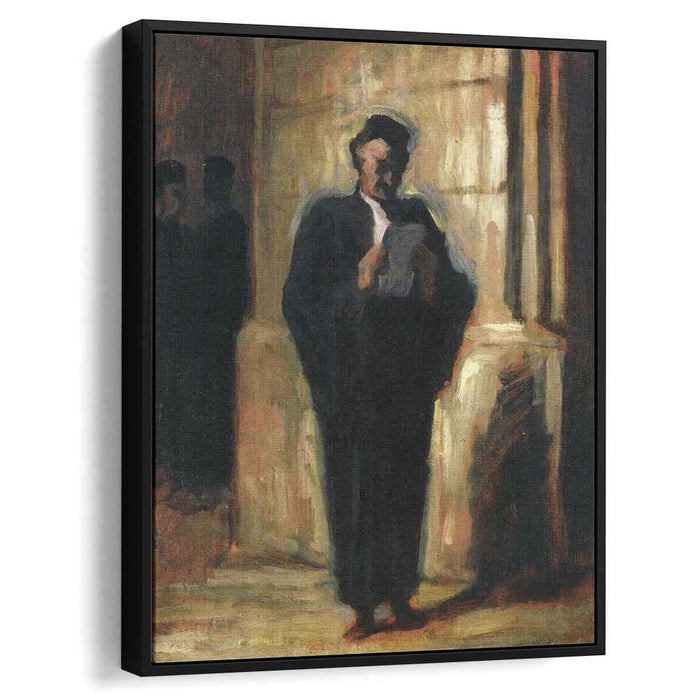 Attorney Reading by Honore Daumier