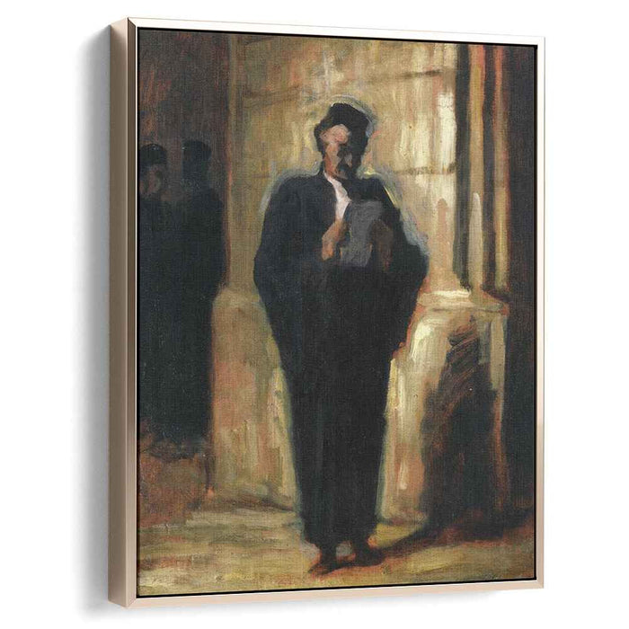 Attorney Reading by Honore Daumier