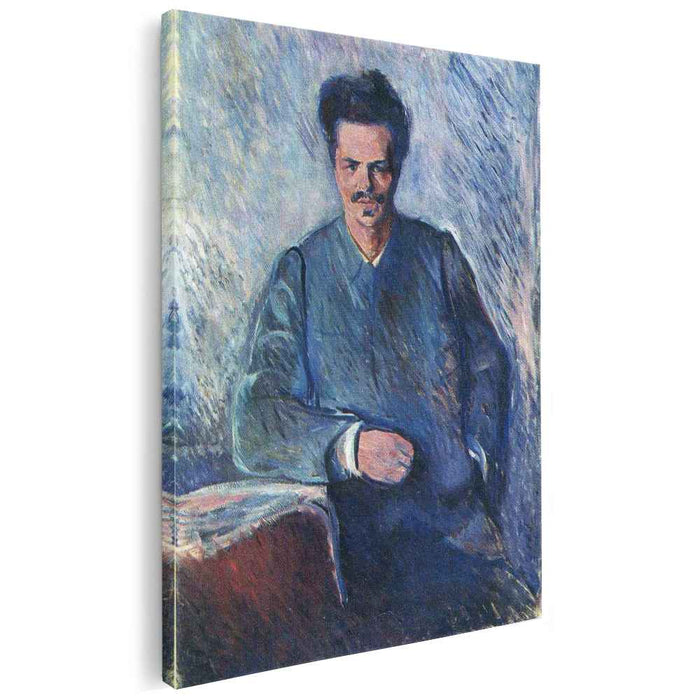 August Stindberg (1892) by Edvard Munch