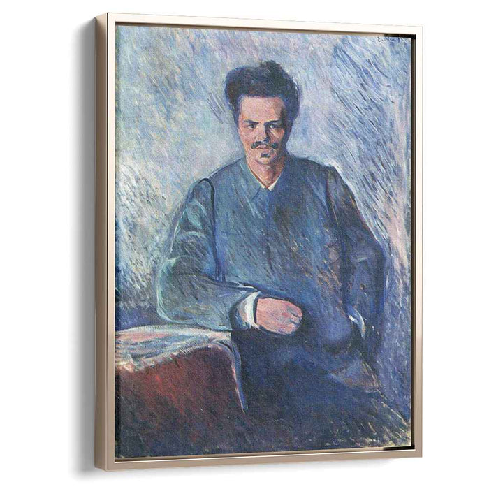 August Stindberg (1892) by Edvard Munch