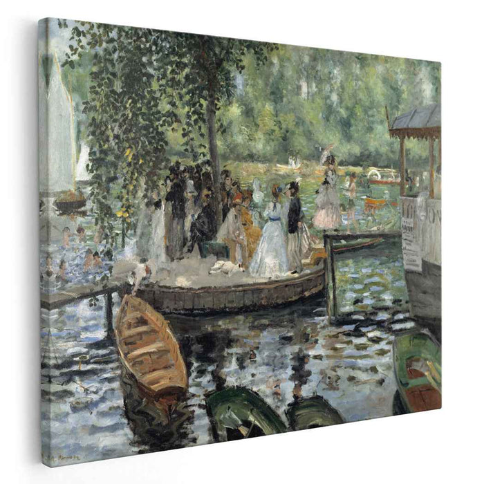 La Grenouillere (1869) by Pierre-Auguste Renoir