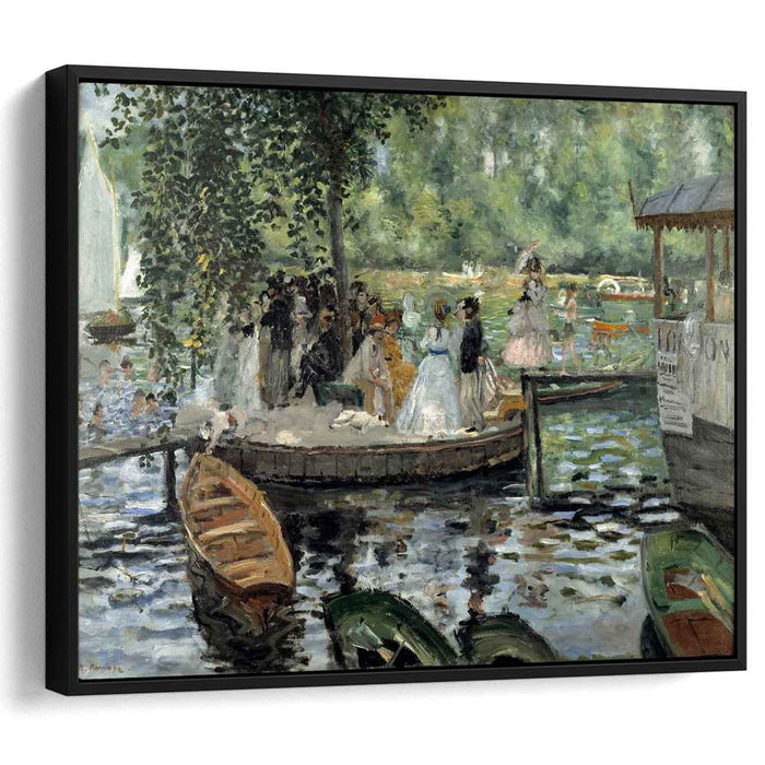 La Grenouillere (1869) by Pierre-Auguste Renoir
