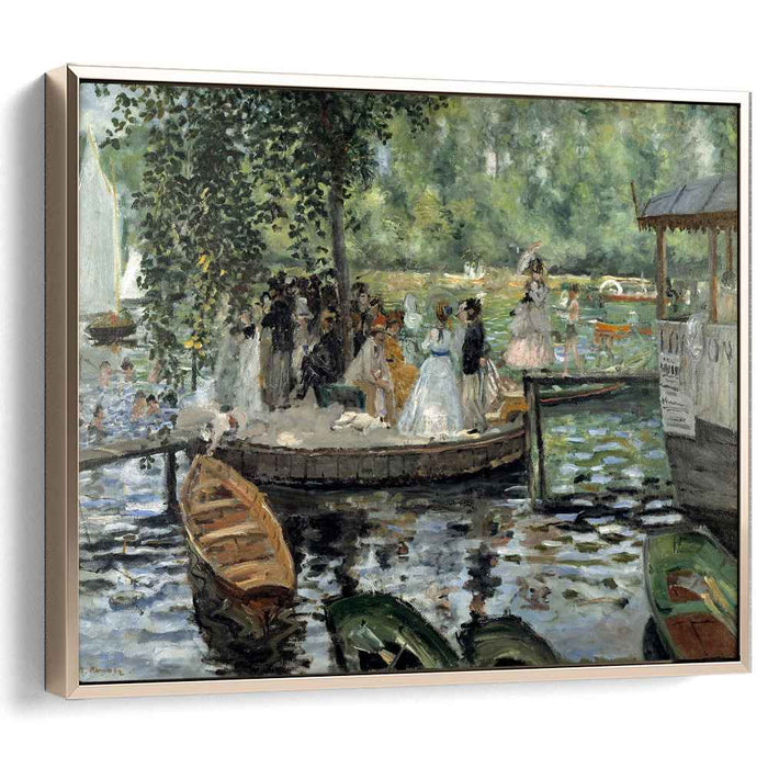 La Grenouillere (1869) by Pierre-Auguste Renoir