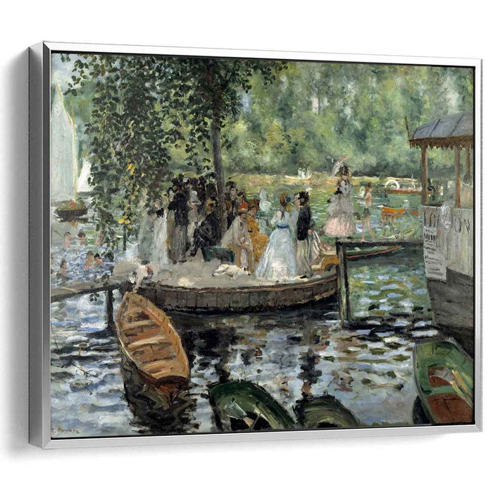 La Grenouillere (1869) by Pierre-Auguste Renoir