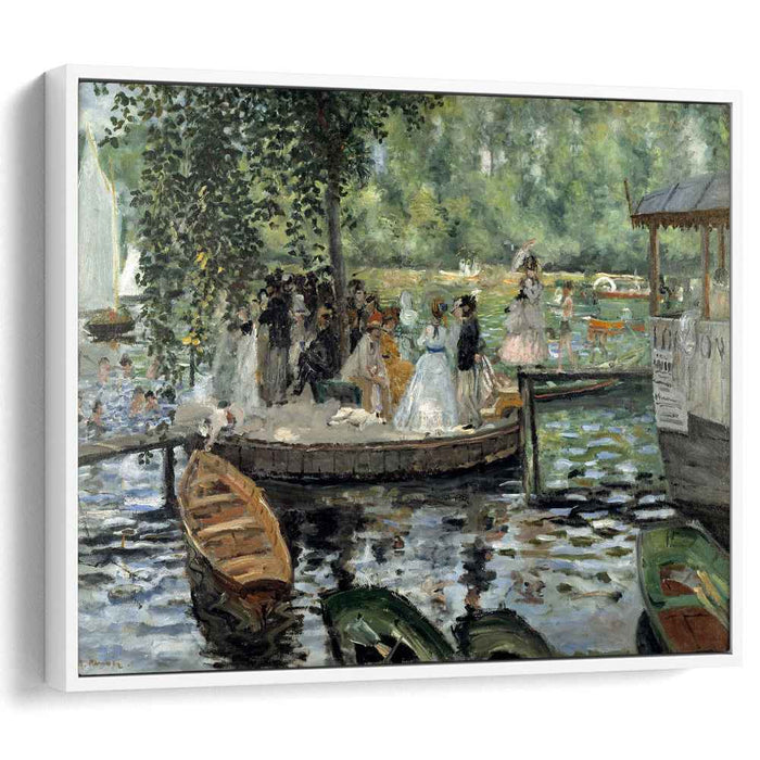 La Grenouillere (1869) by Pierre-Auguste Renoir