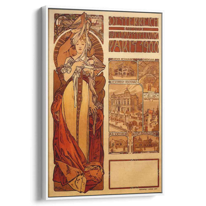 Austria (1899) by Alphonse Mucha