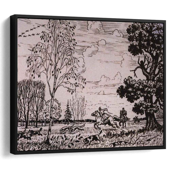 Autumn (1919) by Boris Kustodiev