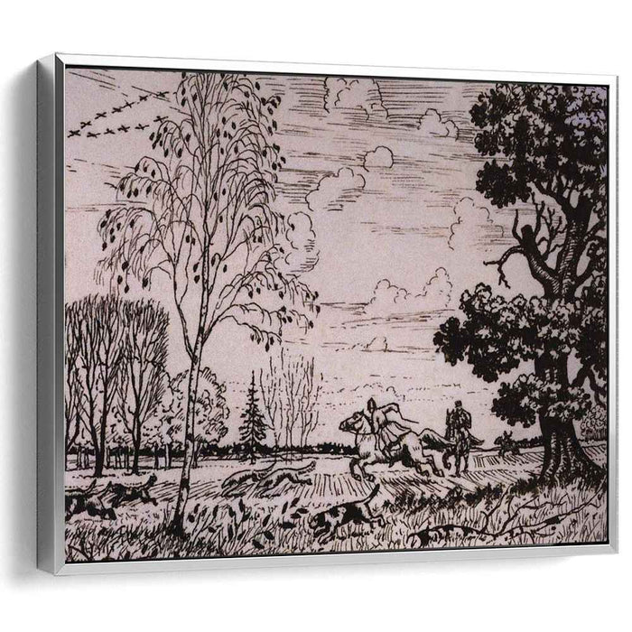 Autumn (1919) by Boris Kustodiev