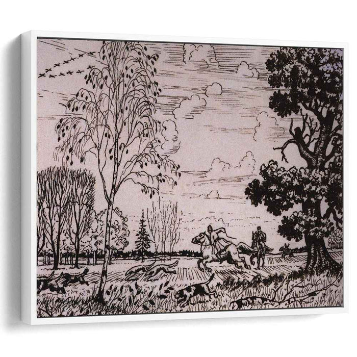 Autumn (1919) by Boris Kustodiev