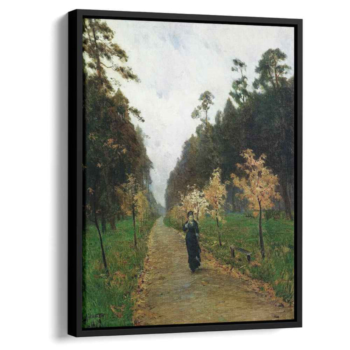 Autumn day, Sokolniki by Isaac Levitan