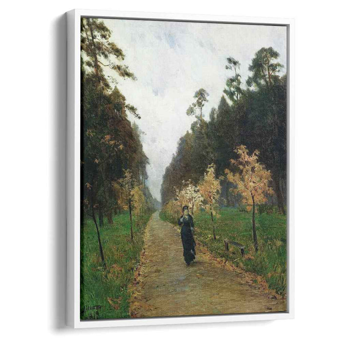 Autumn day, Sokolniki by Isaac Levitan