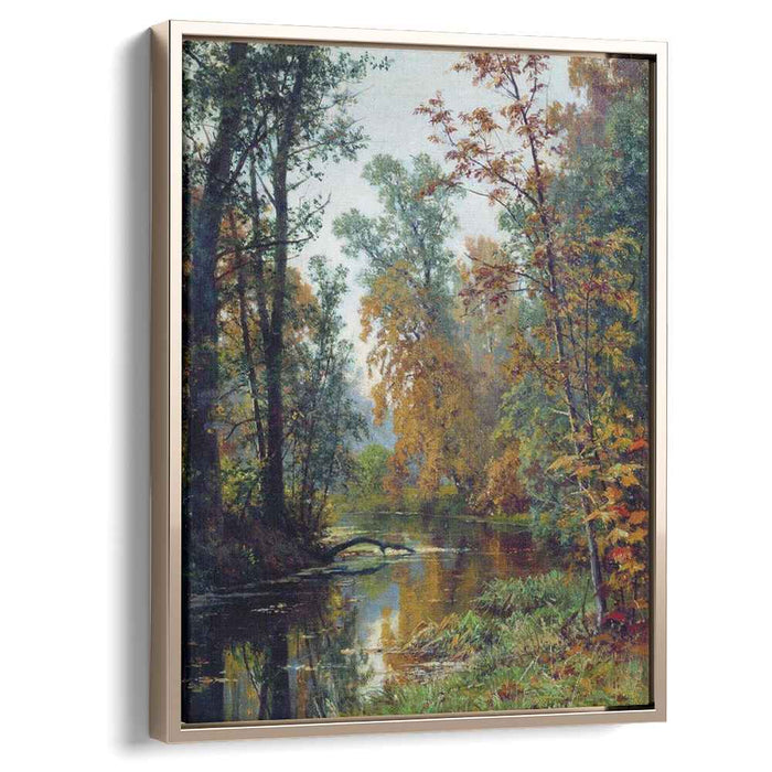 Autumn landscape. Park in Pavlovsk (1888) by Ivan Shishkin
