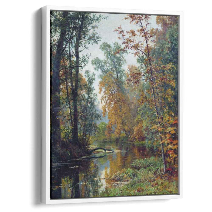 Autumn landscape. Park in Pavlovsk (1888) by Ivan Shishkin