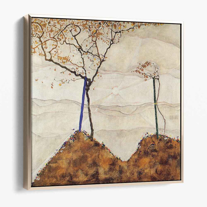 Autumn Sun I (Rising Sun) (1912) by Egon Schiele