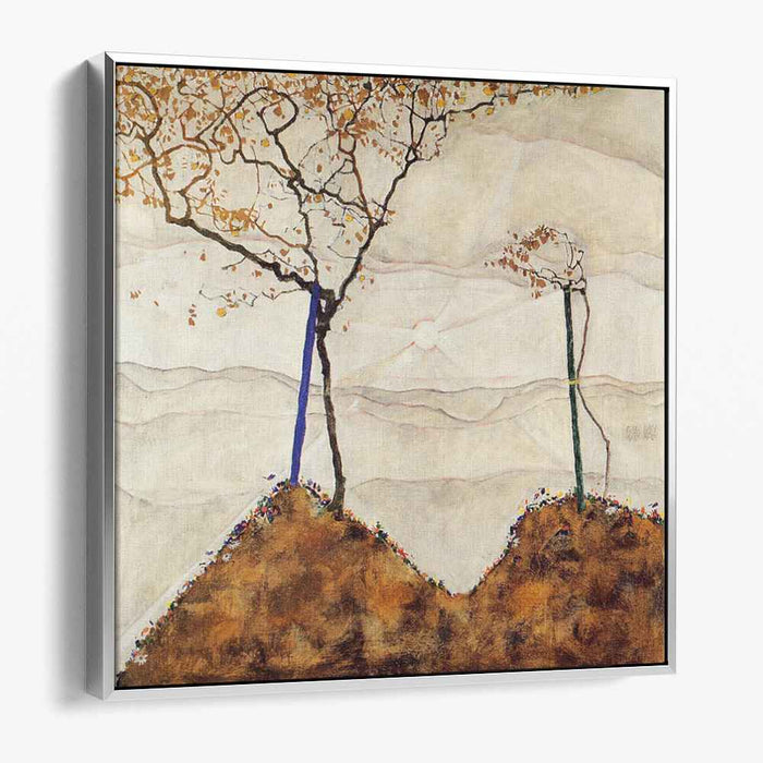 Autumn Sun I (Rising Sun) (1912) by Egon Schiele