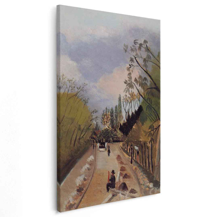 Avenue de l'Observatoire (1898) by Henri Rousseau