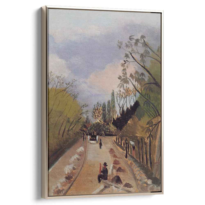 Avenue de l'Observatoire (1898) by Henri Rousseau