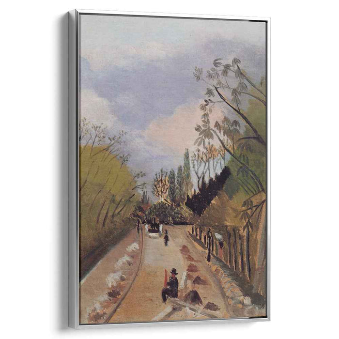 Avenue de l'Observatoire (1898) by Henri Rousseau