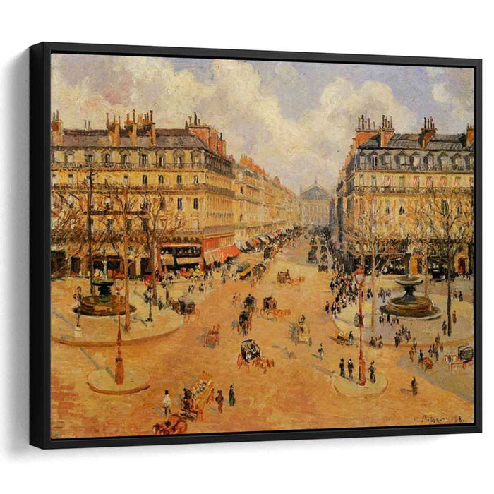 Avenue de l'Opera Morning Sunshine (1898) by Camille Pissarro