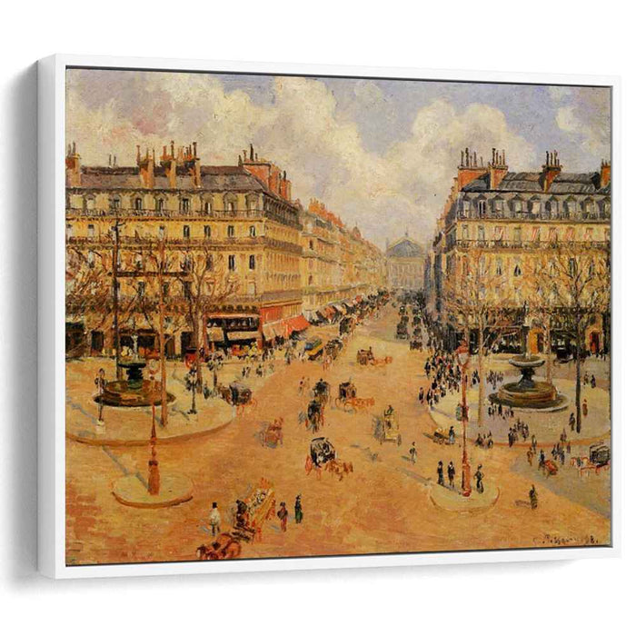 Avenue de l'Opera Morning Sunshine (1898) by Camille Pissarro