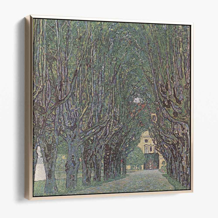 Avenue of Schloss Kammer Park (1912) by Gustav Klimt
