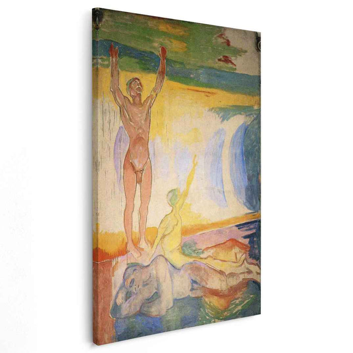 Awakening Men (1916) by Edvard Munch