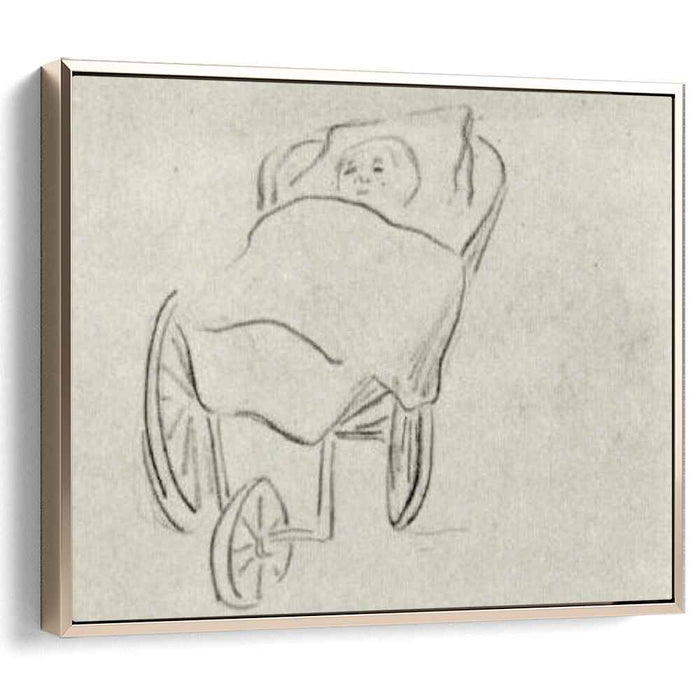 Baby in a Carriage (1882) by Vincent van Gogh