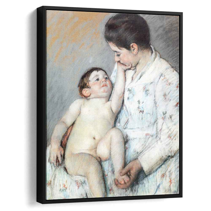 Baby`s First Caress (1891) by Mary Cassatt