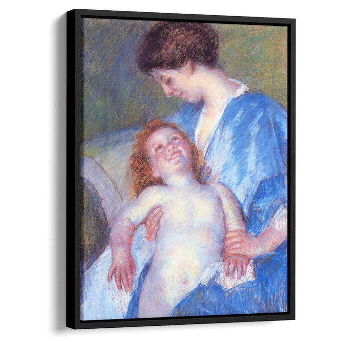 Baby Smiling up at Her Mother (1897) by Mary Cassatt