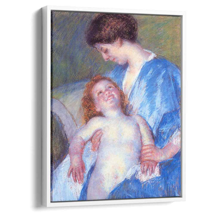 Baby Smiling up at Her Mother (1897) by Mary Cassatt