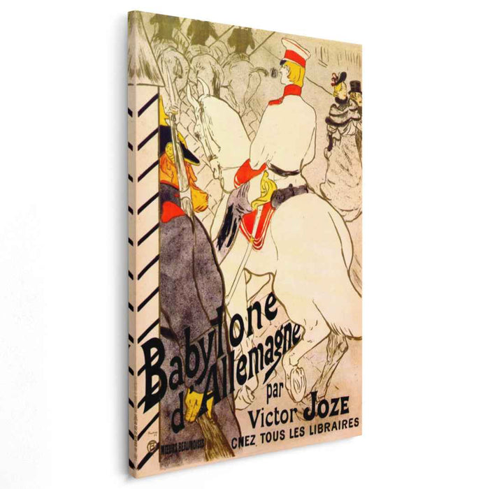 Babylon German by Victor Joze (1894) by Henri de Toulouse-Lautrec