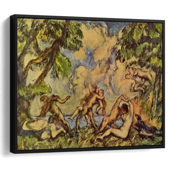 Bacchanalia. The Battle of Love (1880) by Paul Cezanne
