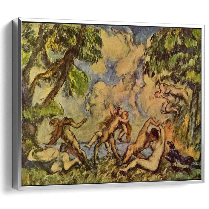 Bacchanalia. The Battle of Love (1880) by Paul Cezanne